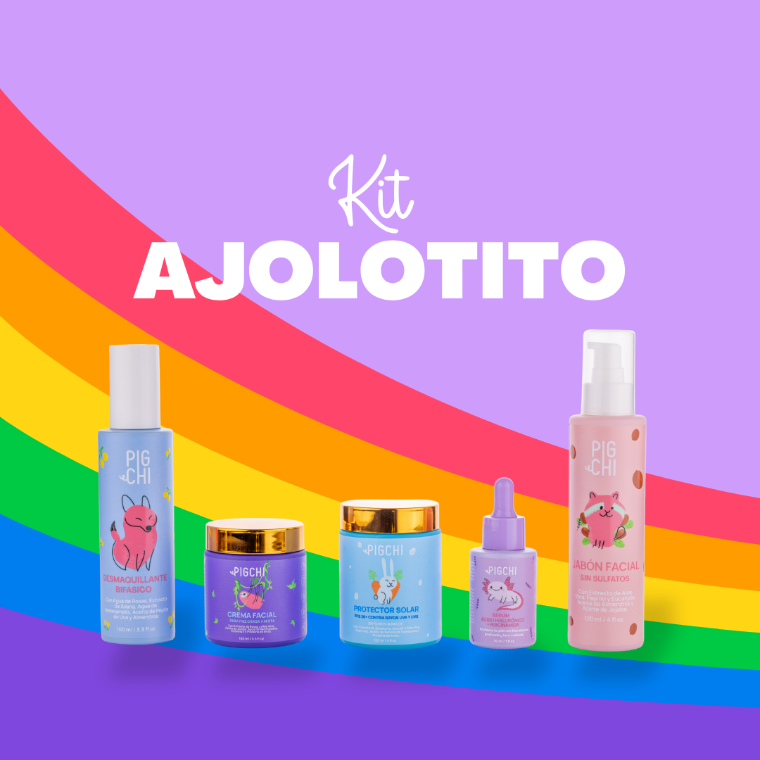 Kit Ajolotito (para piel sensible/seca o mixta/grasa)