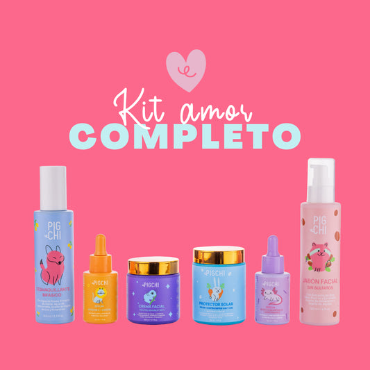 Kit Amor Completo (para piel sensible/seca o mixta/grasa)