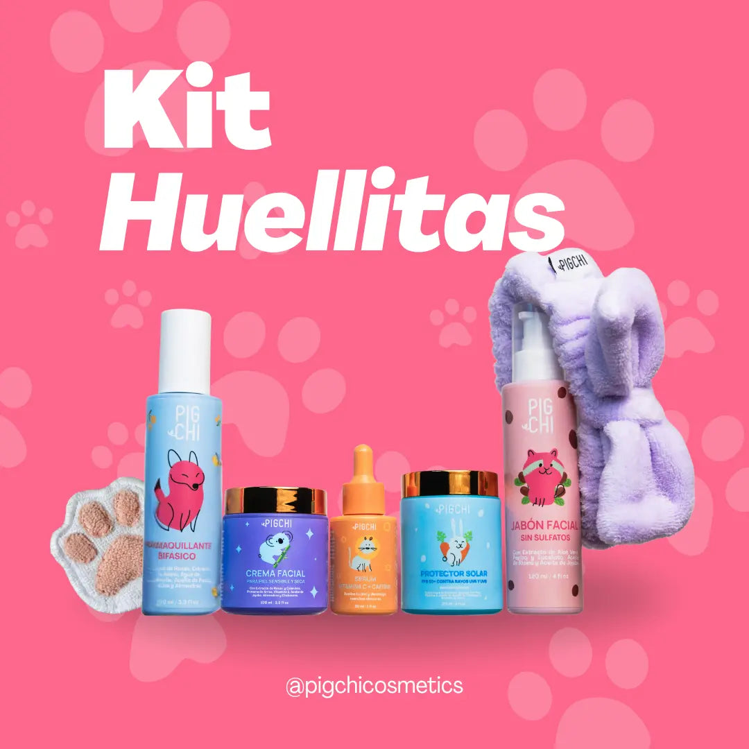 Kit Huellita (para piel sensible/seca o mixta/grasa)