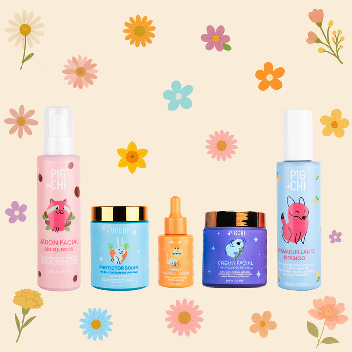 Kit Floreciendo // Para mamá (para piel sensible/seca o mixta/grasa)