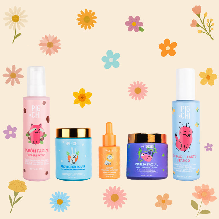 Kit Floreciendo // Para mamá (para piel sensible/seca o mixta/grasa)
