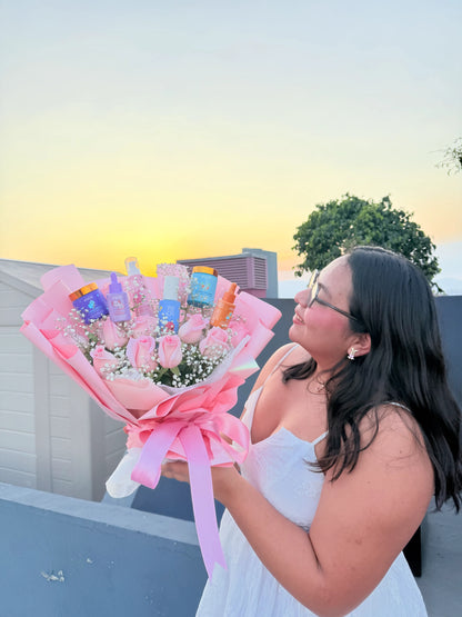 RAMO DE FLORES CON SKINCARE